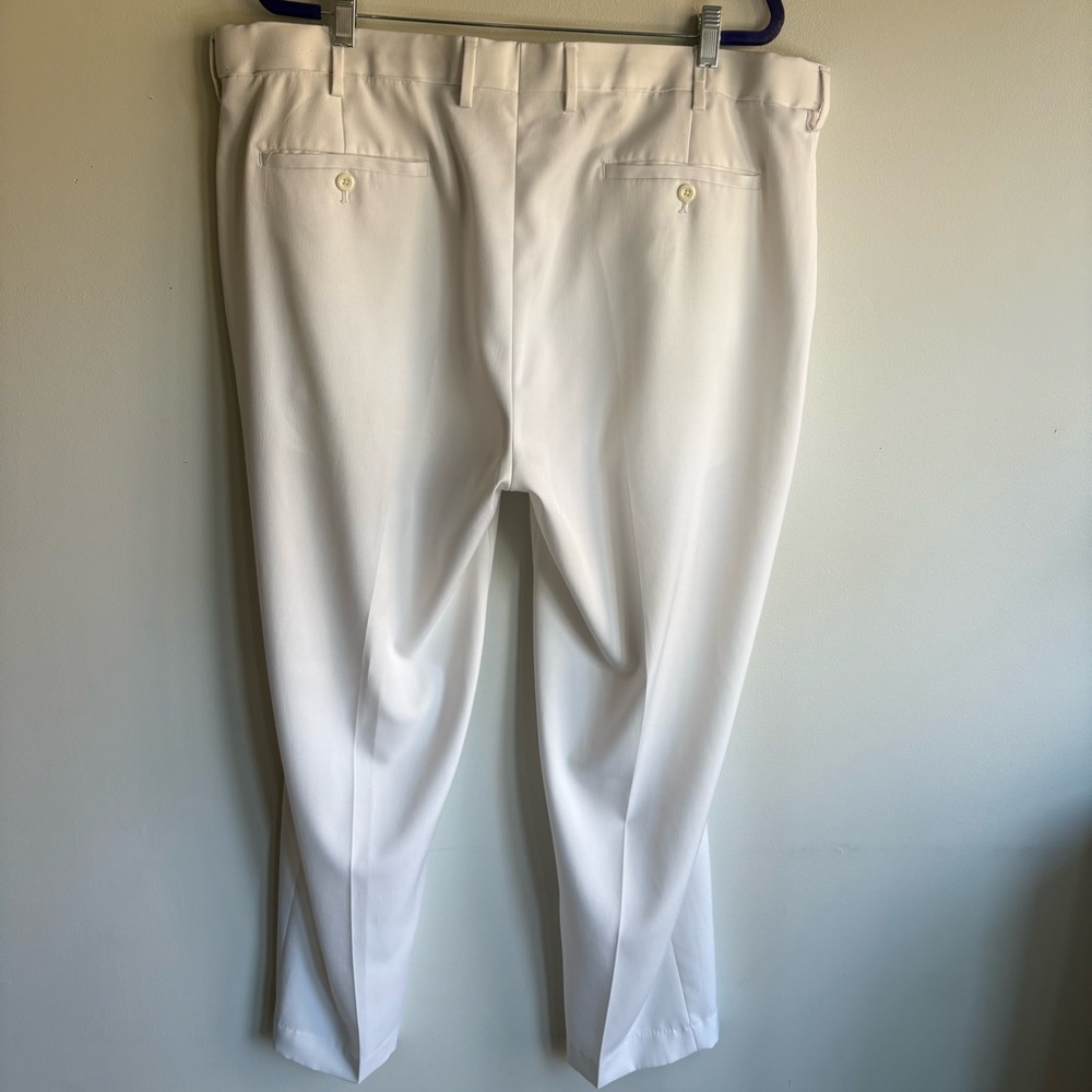 Saddlebred Men's White Dress Pants 42x29